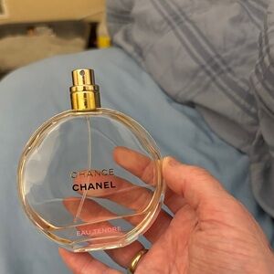 CHANEL Chance Eau Tendre with Gold Accents